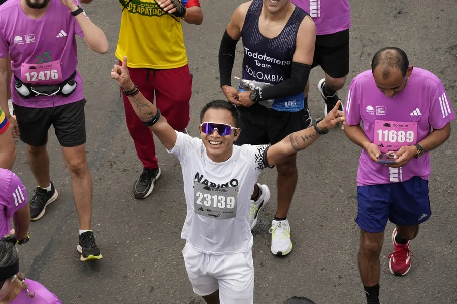 Principiante realizando sus primeros 10K