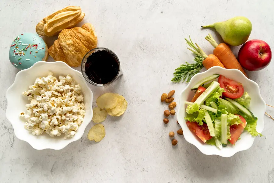 Comparativa de cenas con alto versus bajo índice glucémico para runners antes de intervalos