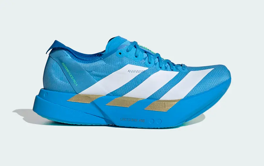 Tenis Adizero Adios Pro 4 para correr la media maratón de Bogotá