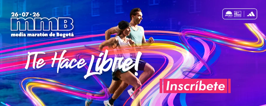 Inscríbete a la media maratón de Bogotá 2026