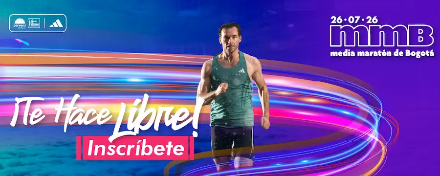 Inscríbete a la media maratón de Bogotá 2026