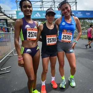 Experiencia de los atletas durante la carrera en Bogotá