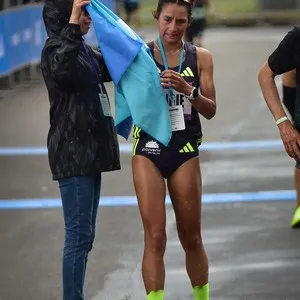 Participantes comienzan la carrera 10K de la Media Maratón de Bogotá
