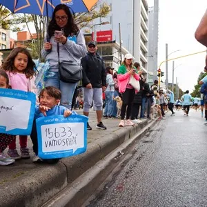 Activaciones de patrocinadores en los 21K de la Media Maratón de Bogotá