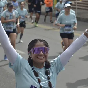 Participantes completan parte del circuito de 10K.