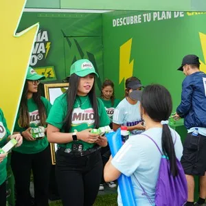 Corredor participa en la jornada de 10K de la Media Maratón.