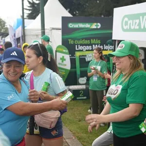 Atleta avanza durante los 10 kilómetros de la competencia.