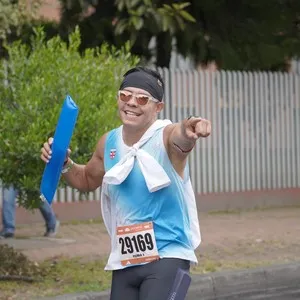Grupo de corredores completa parte del recorrido de 21K.