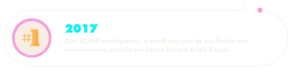 Más de 42.000 atletas en un cierre épico de la mmB
